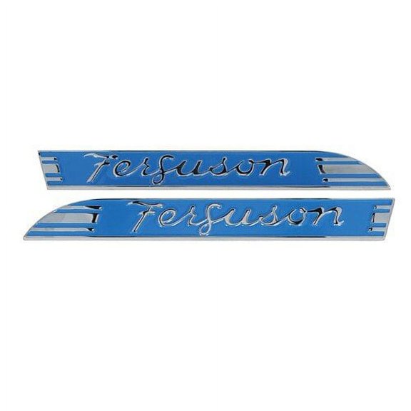 Hood Side Emblem Set fits Massey Ferguson TE20 TEA20 TO20 181707M1 181708M1