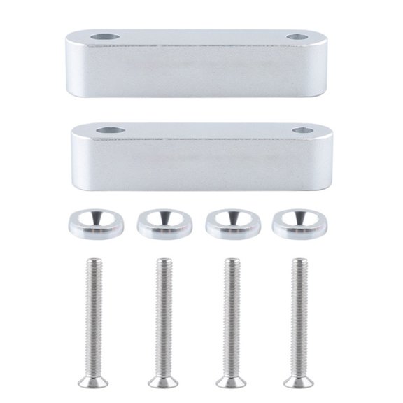 Hood Vent Spacer Risers For Auto Motor Engine Swap with 4Pcs Washer