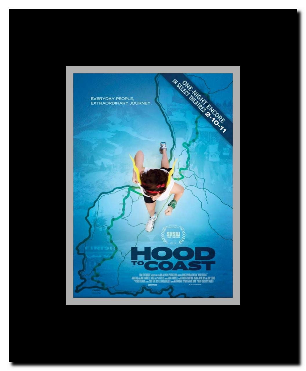 Hood to Coast Framed Movie Poster