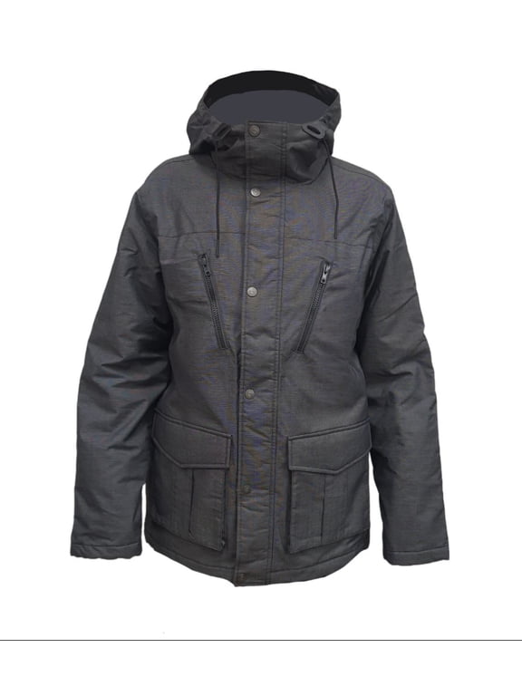 Men's Dark Hemp Technical Windbreaker 420, Grey, Medium