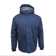 thumbnail image 1 of HoodLamb Men's Hemp Short Hooded Parka 420, Blue, Small, 1 of 2