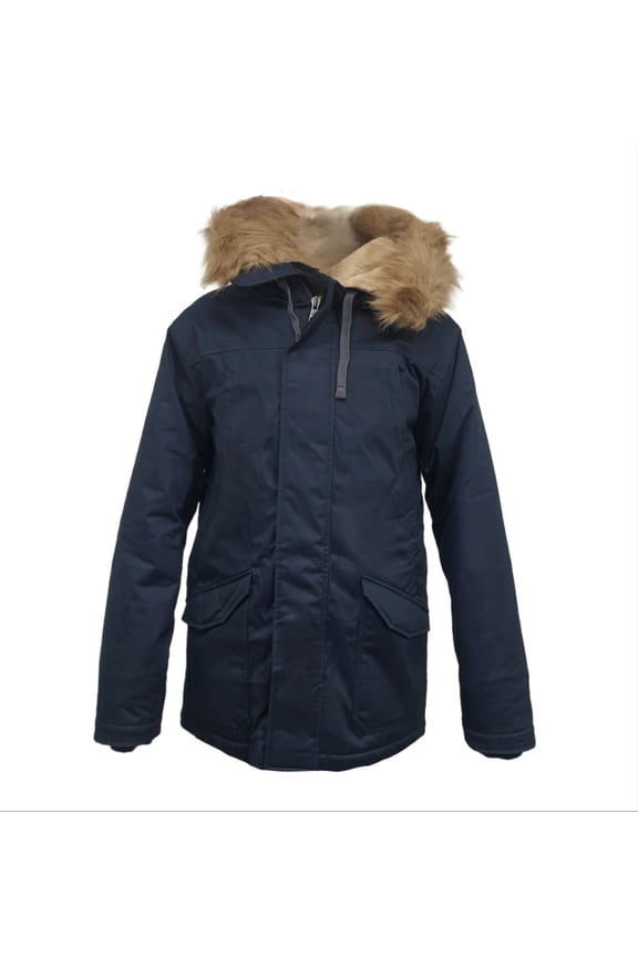 Men's Midnight Hemp Nordic Parka 420, Blue, Small