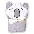 thumbnail image 1 of Hooded 100% Cotton Hippo Bird Panda, Bear Animal Towel for Boy or Girl - Personalization Available Panda, 1 of 3