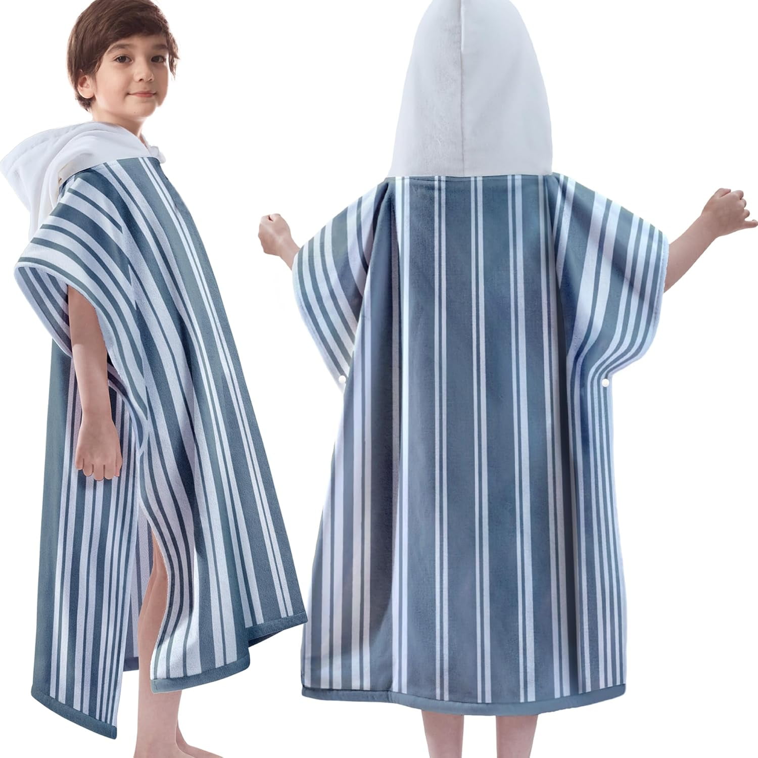 Hooded Beach Towels for Boys| Girls | Teens (8-16Years), 100% Cotton ...