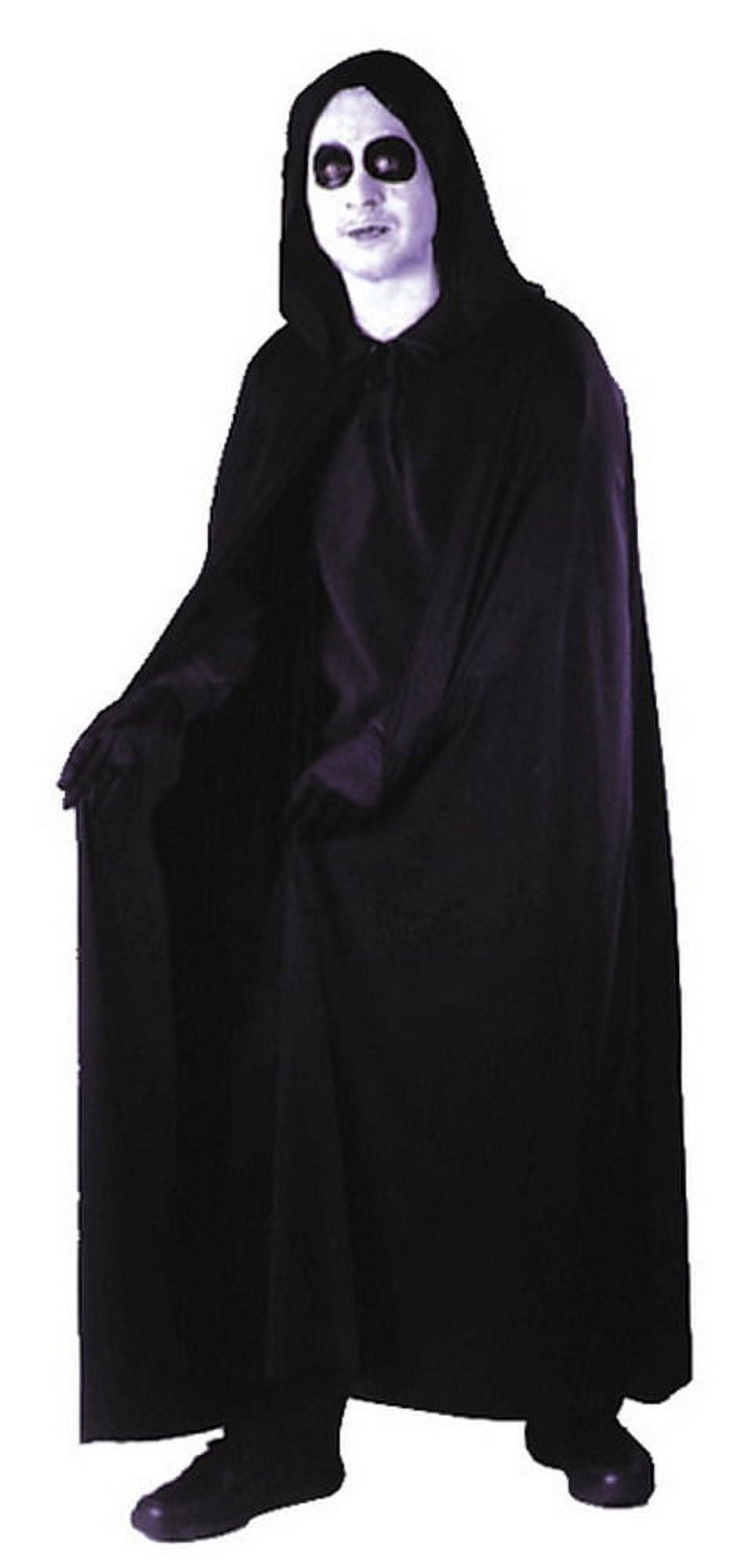 CLISPEED Halloween Cape Vampire Cosplay Costume for Adults Reversible  Hooded Cloak with Masquerade Mask
