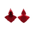 thumbnail image 1 of Hooded Cape, Reaper Hooded Cowl, Short Cape Medieval, Medieval Renaissance Gothic Vintage Cloak With Hood Unisex Hooded Cowl Halloween Assassin Priest Monk Cosplay Costume, Red One Size, 1 of 5