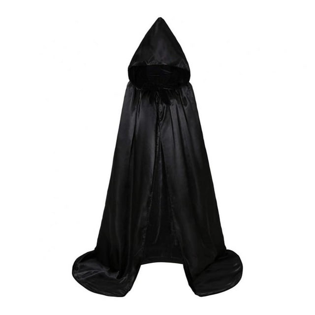 Hooded Cloak Adult Cloak with Hood Men Women Unisex Halloween Capes ...