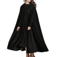 thumbnail image 1 of Hooded Cloak,Button Costume Cloak Button Women Winter Cloak Winter Cloak Button Costume, 1 of 6