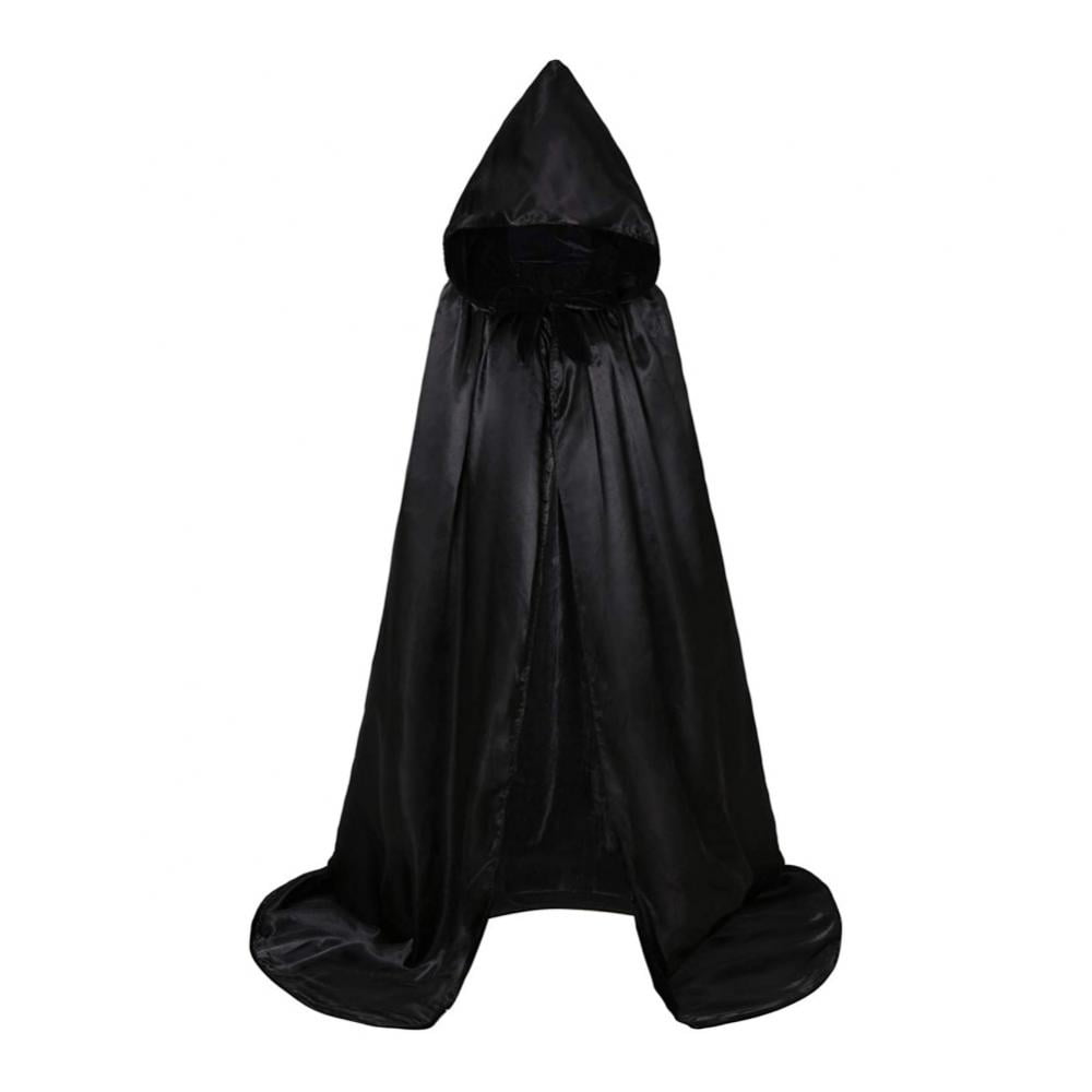 Zando Unisex Purple Cape Women Halloween Cloak with Hood Purple Hooded Cape  Renaissance Cloak M - Walmart.com