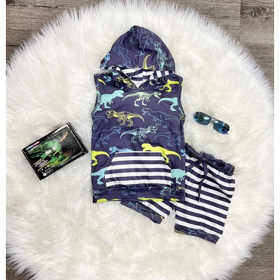 Hooded Dino Set