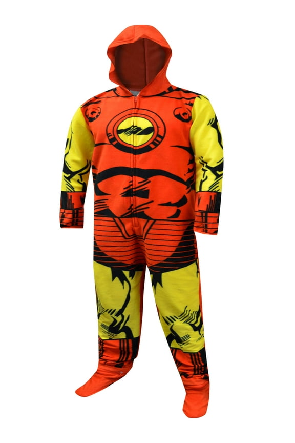 Hooded Iron Man One Piece Pajama