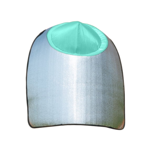 Sun Hat with Neck Protection Poncho Cape Wide Brim Fishing Hat for Men Women UPF 50+ Sun Protective Hat Foldable Travel Accessory Blue