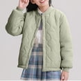 thumbnail image 1 of Hooded Puffer Jackets for Boys and Girls Children's Winter Jacket With Fleece Versatile Inner Lining For Large Children Suitable For Both Inside And Outside Wear Warm Winter Top Army Green 5 Years, 1 of 8