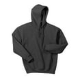 thumbnail image 1 of Hooded Pull Sweatshirt Heavy Blend 50/50 by Gildan Style 18500 L Dark Heather, 1 of 1
