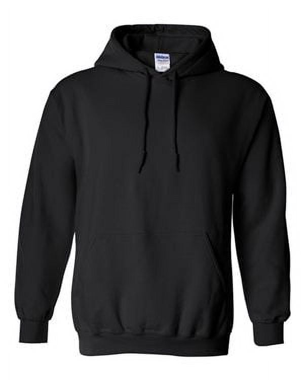 Gildan Heavy Blend Hooded Pullover Sweatshirt - Style #18500, 50/50 Cotton-Polyester, 7.75 Oz (X-Large, Irish Green) - View #8