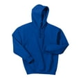 thumbnail image 1 of Hooded Pullover Sweat Shirt Heavy Blend 50/50 by Gildan (Style 18500) XXL Royal, 1 of 3