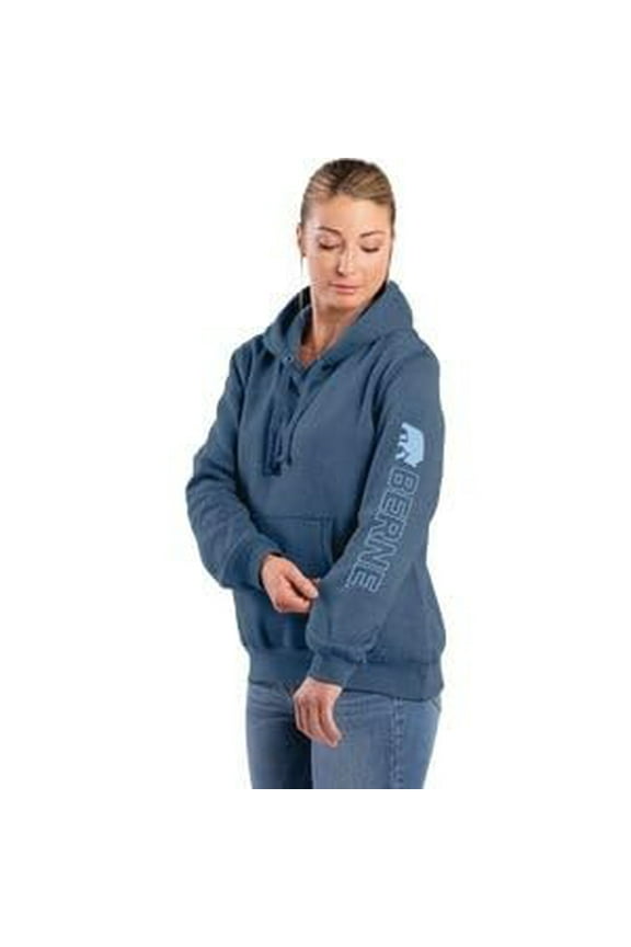 Hooded Pullover with Signature Sleeve for Women by Berne