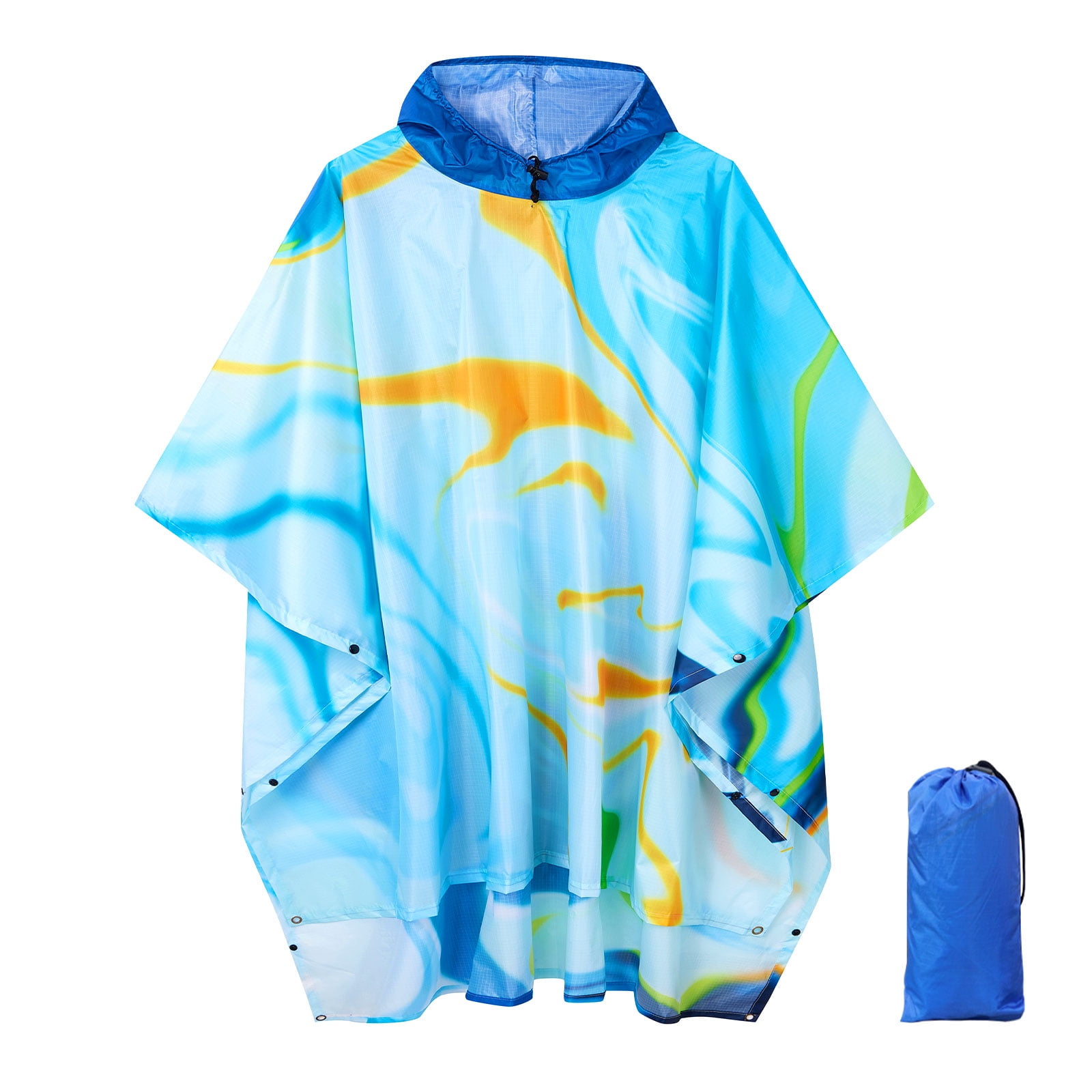 Poncho impermeable de lluvia Hosa PVC RAIN PONCHO - azul – Camping Sport