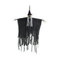 thumbnail image 1 of Hooded Skeleton Hanging Ghost Decoration for Halloween, Poseable Ghost Hanging Skeleton Prop Halloween Party Haunted House Decoration, 1 of 6