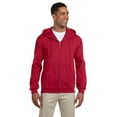 thumbnail image 1 of Hooded Sweatshirt - 4999 - 2X-Large - Red, 1 of 2