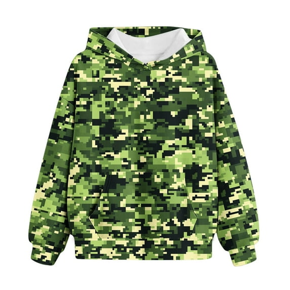 Hooded Sweatshirt Girls Boys Lightweight Hoodies Sweatshirts Fashion Trendy Long Sleeve Tops with Pockets Fleece Lined Tops Tunic Sweaters Casual TrackWarm Fall Winter