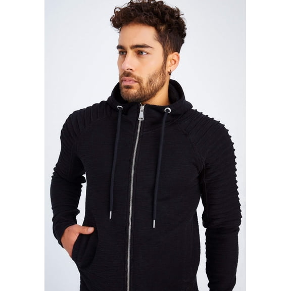 Hooded Sweatshirt Jacket