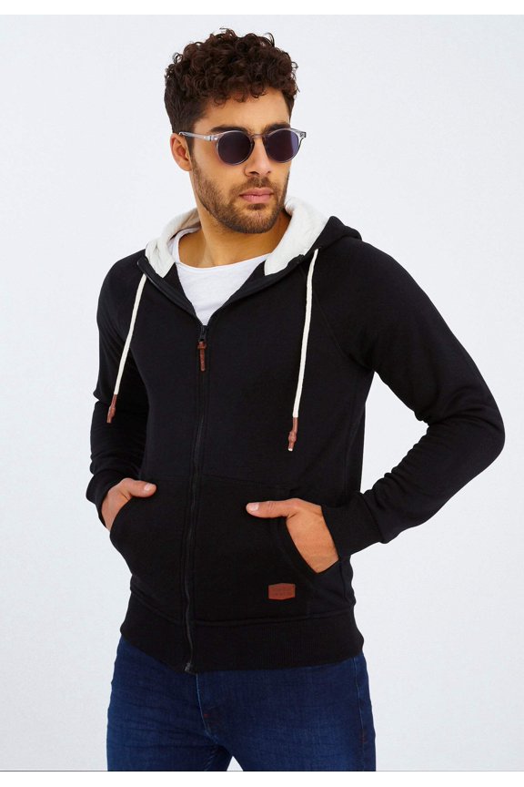 Hooded Sweatshirt Jacket