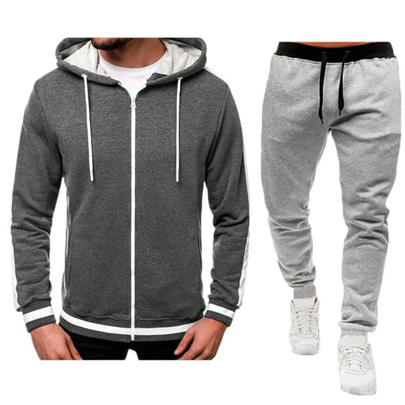 Hooded Sweatshirt Mens Casual Long Sleeve Zip-up Hoodie Sweatshirts Hoodie Men Hooded Sweatshirt Pullover Hoody