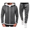 thumbnail image 1 of Hooded Sweatshirt Mens Casual Long Sleeve Zip-up Hoodie Sweatshirts Hoodie Men Hooded Sweatshirt Pullover Hoody, 1 of 5