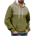 thumbnail image 1 of Hooded Sweatshirts for Men Fashion Comfortable Hoodie Hooded Pocket Drawstring Fall Winter Sweatshirt, 1 of 4