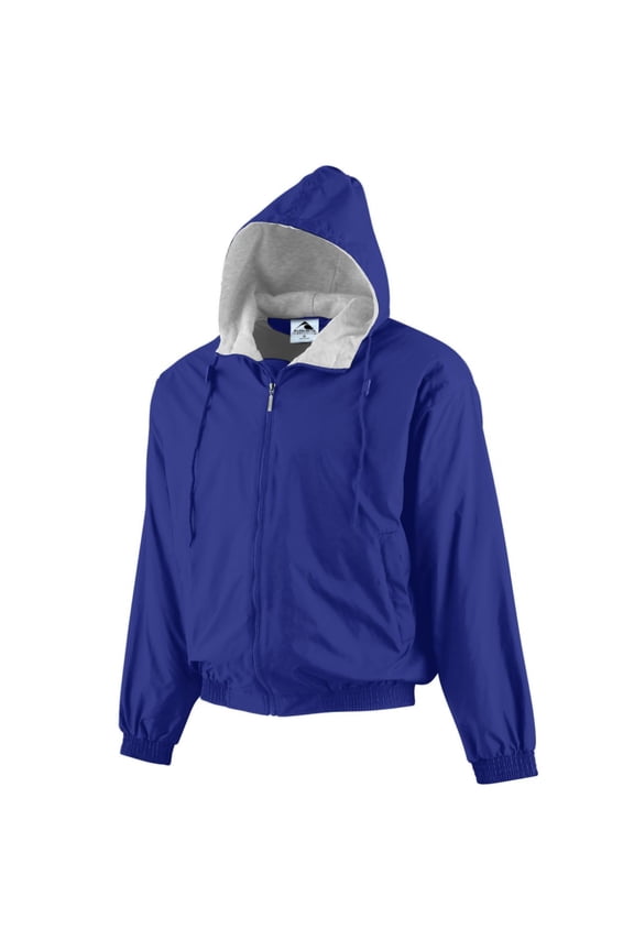 Hooded Taffeta Jacket/Fleece Lined