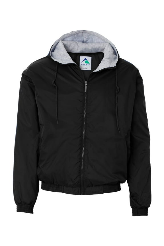Hooded Taffeta Jacket/Fleece Lined