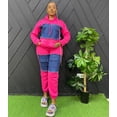thumbnail image 1 of Hooded Tops and Pants Tracksuit Outfits Sweatsuit Set (XL, RosePink), 1 of 6