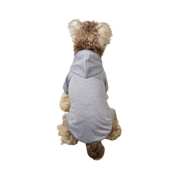 Hooded Winter Dog Sweatshirt Blouse For Small Medium Dog, Winter Fleece Vest With Integrated Mountaineer Coat, Cotton Warm Windproof Pet Clothes, Sizes Xs-Xxl For 2-205Lb Small