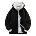 thumbnail image 1 of Hooded Zip Jacket Men Y2K Aesthetic Oversized Hoodie Korean Fashion Oversized Retro Color Block Sweatshirt Streetwear, 1 of 3