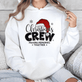 thumbnail image 1 of Women Family Christmas Making Memories Graphic Tee T Shirt Top for Holidays Hooded long-sleeved White,S-2XL, 1 of 6