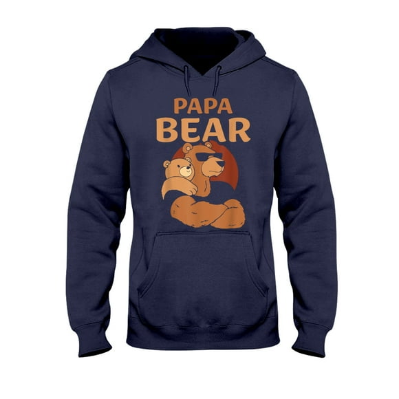 Hoodie Daily, Sport, Weekend, Vacation.Bear Bears Animal Fathers