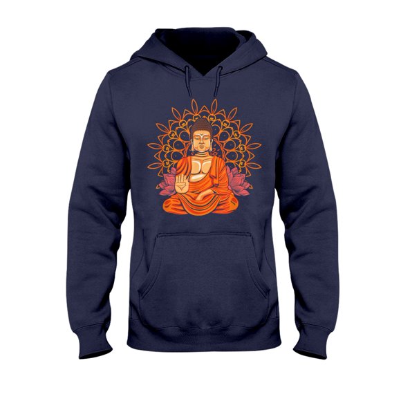 Hoodie Daily, Sport, Weekend, Vacation.Buddha Buddhist Meditation Spiritual Buddhism&nbsp;Hooded Sweatshirt