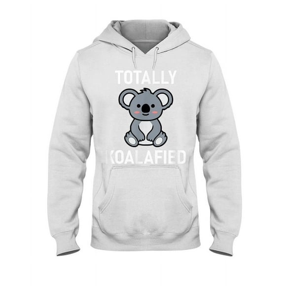 Hoodie Daily, Sport, Weekend, Vacation.Koalafied Koala Bear Pun Sarcastic&nbsp;Hooded Sweatshirt