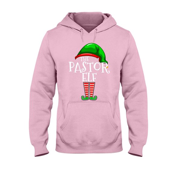 Hoodie Daily, Sport, Weekend, Vacation.Pastor Elf Matching Family Christmas Gift&nbsp;Hooded Sweatshirt