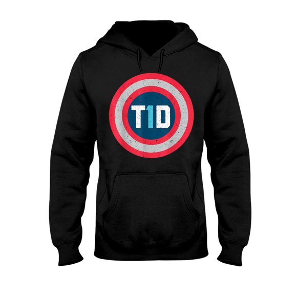 Hoodie Daily, Sport, Weekend, Vacation.T1D Type Diabetes Awareness Women&nbsp;Hooded Sweatshirt