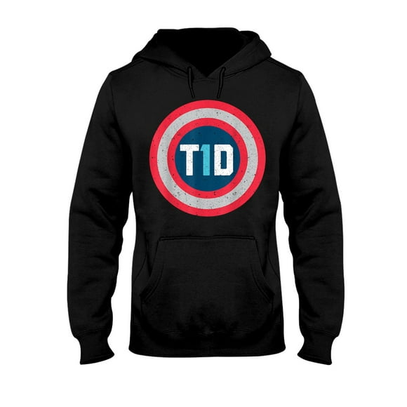 Hoodie Daily, Sport, Weekend, Vacation.T1D Type Diabetes Awareness Women Hooded Sweatshirt