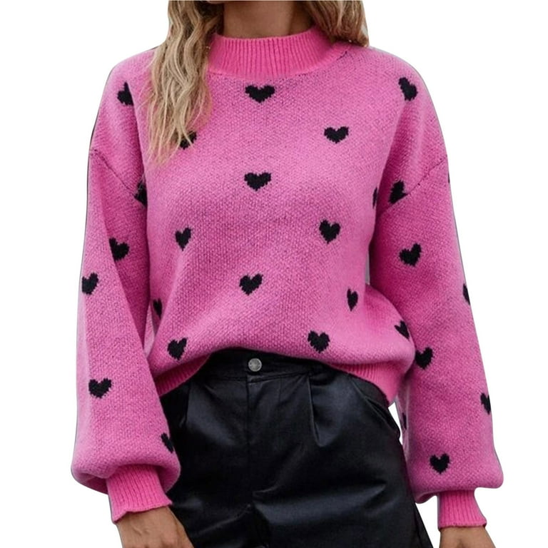 Hoodie Divided Women Girl Winter Autumn Spring Vintages Day Cute Santa Head Pattern Quarter Zip Pullover Oversized Pullover Sweaters for Women Graphic
