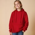 thumbnail image 1 of Hoodie Kids Red Hoodies Long Sleeve Pullover Tops Warm Fall Winter Clothes Size 10-12 Years Boys Clothes, 1 of 5