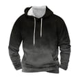 thumbnail image 1 of Hoodie Mens Shirts Hooded Drawstring Adjustable Shirt Fashion Man Head Cover Colour Gradient Motion Hooded Sweater Hooded Sweatshirts Blouse Everyday,Streetwear,Outdoor Sports Clothing Shirts For Men, 1 of 4