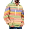 thumbnail image 1 of Hoodie Mens Shirts Pullover Sweatshirt Hooded Drawstring Adjustable Shirt Fashion Men Comfortable Hoodie Hooded Pocket Drawstring Sweatshirt Everyday,Streetwear,Outdoor Sports Clothing Shirts For Men, 1 of 4