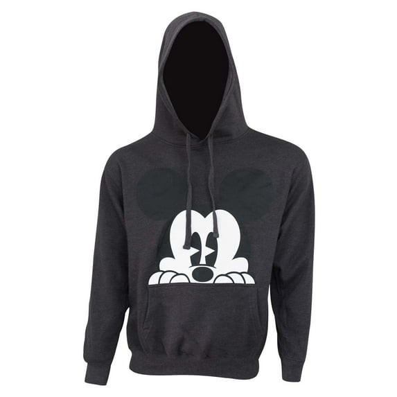 Hoodie Mickey Mouse Peeking Pullover Sweatshirt