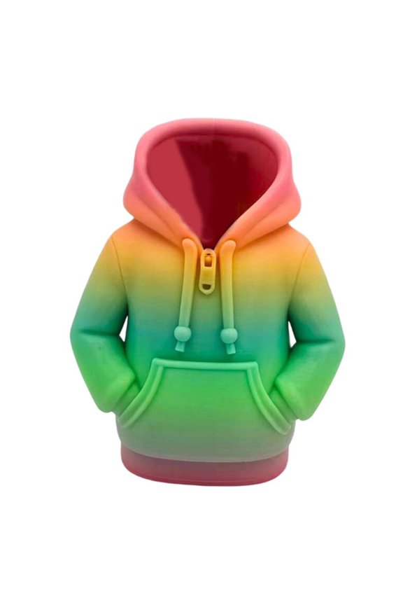 Hoodie Pocket Inspired Pen Holders Printed Plastic Desktop Accessory For Teens Dorm Room Office