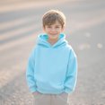 thumbnail image 1 of Hoodie Sky Blue Hoodie Casual Long Sleeve Sweatshirts Jackets Warm Fall Winter Clothes r Boy Clothes 3-4 Years Boys Girls Fashion, 1 of 3