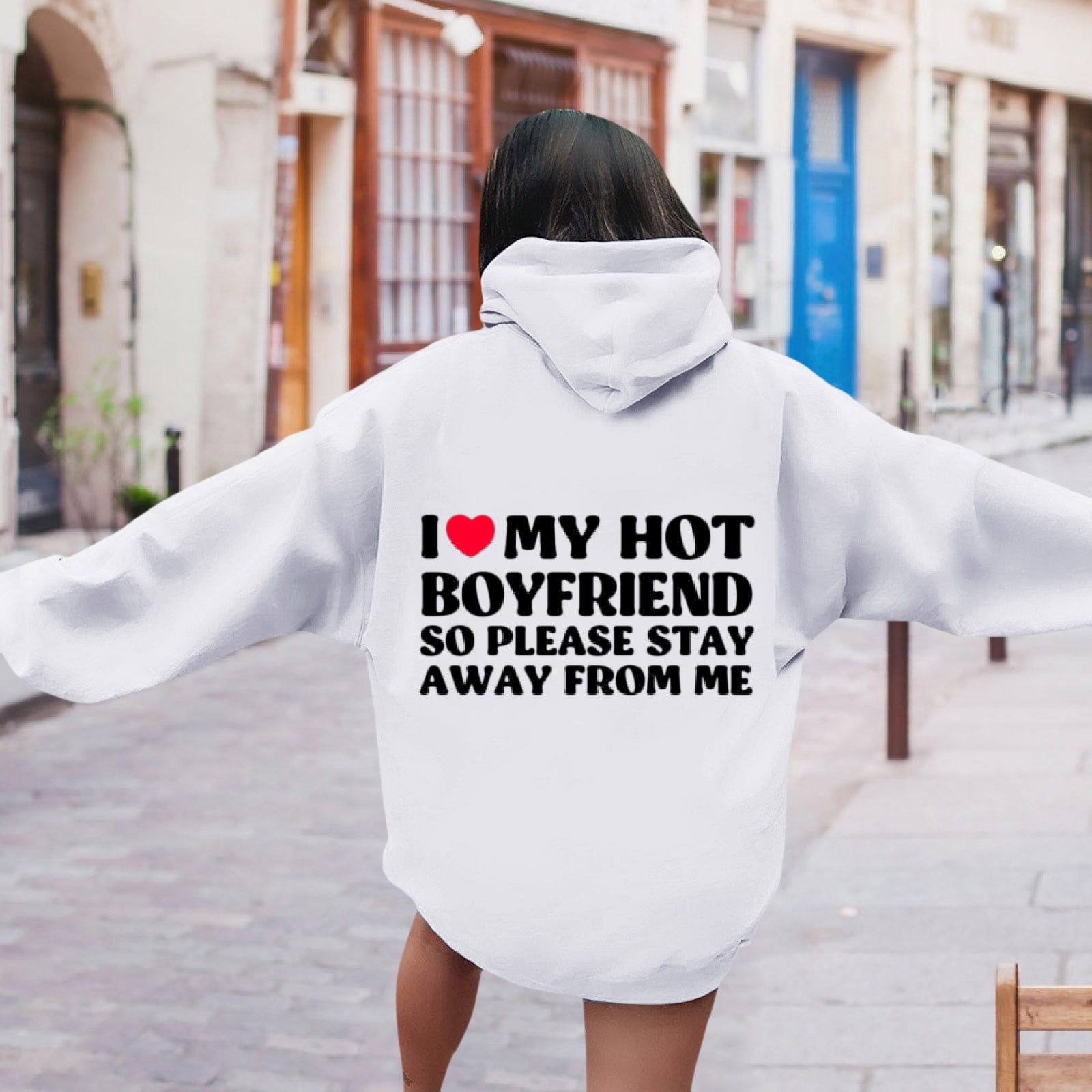 Hoodie Star Sweatshirt Solid Color Essential Hoodie Hooded Sweatshirt Women Reversible Walmart
